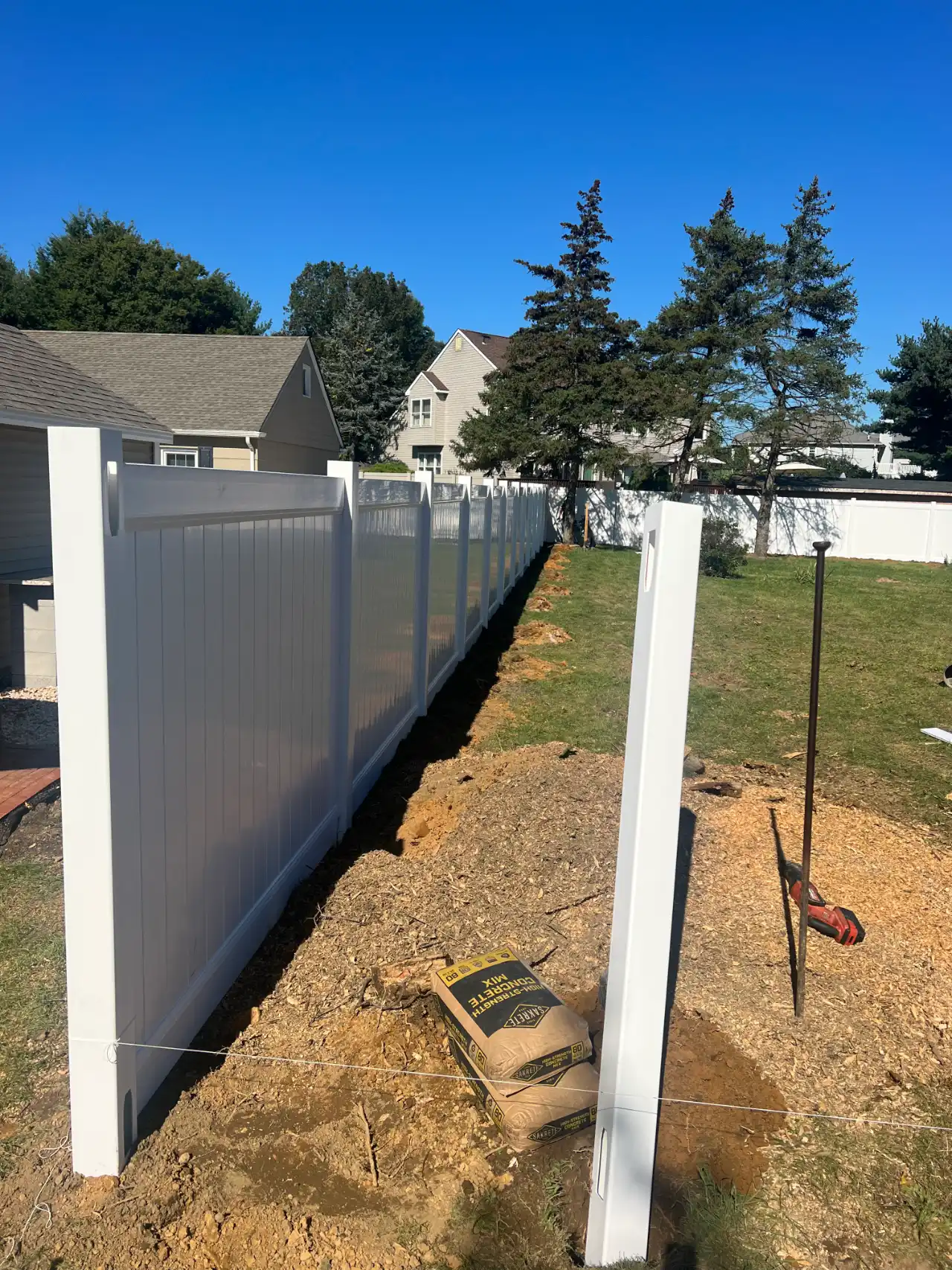 Pressure treated wood fence installation NJ — Segura Fence LLC