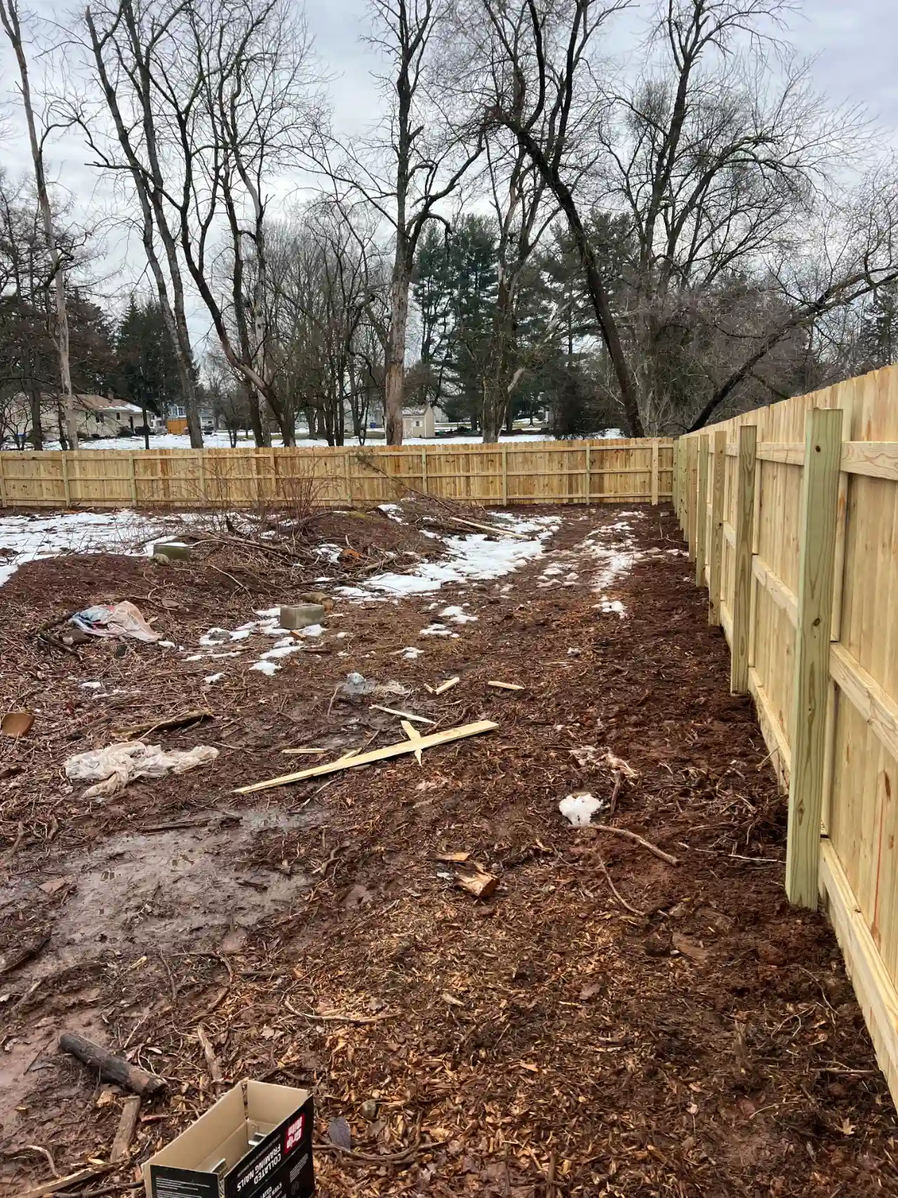 Chain link fence commercial perimeter New Jersey — Segura Fence LLC