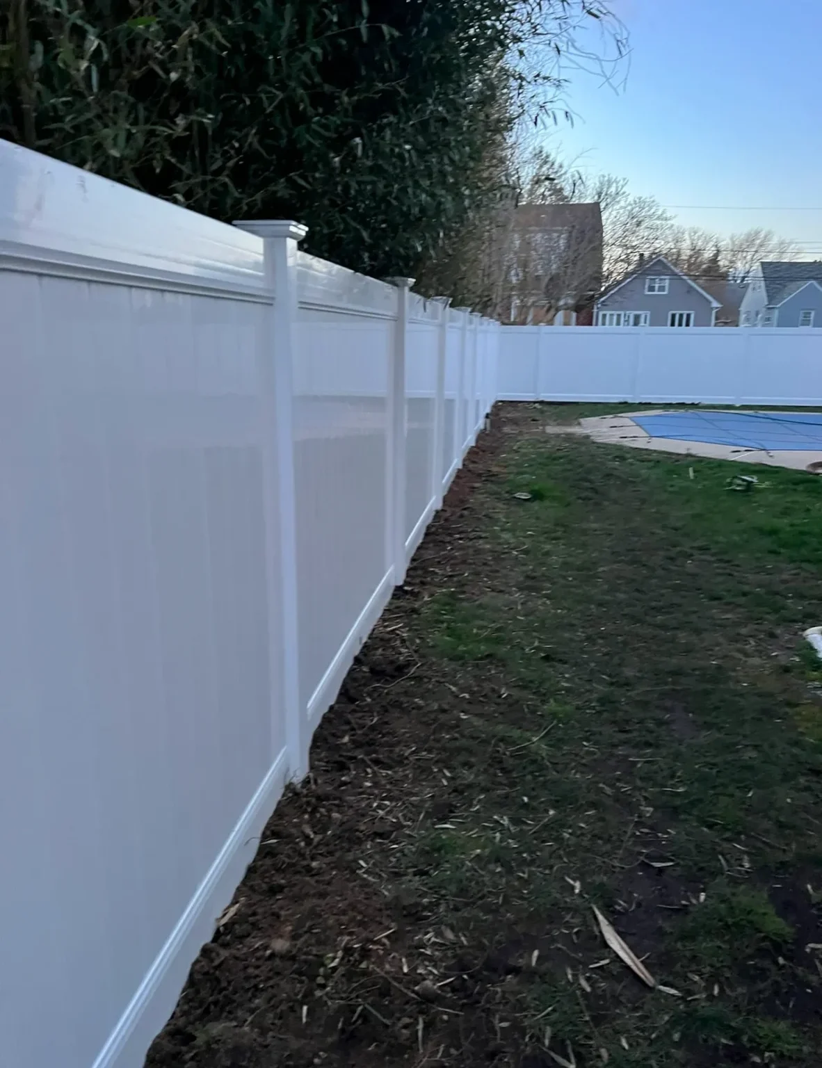 Industrial chain link fence warehouse NJ — Segura Fence LLC
