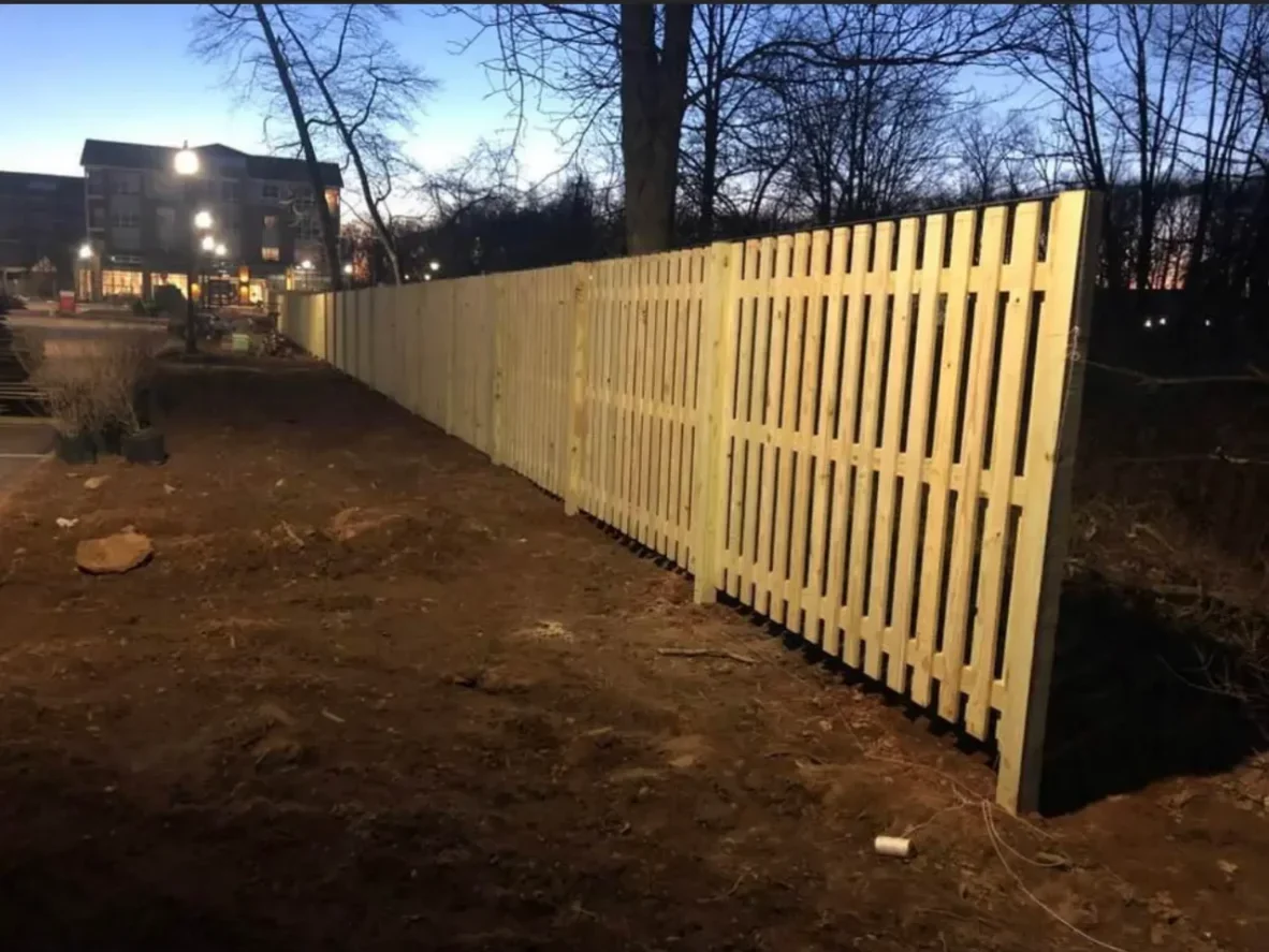 Broken fence post replacement NJ — Segura Fence LLC